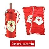Review The Christmas Factory  / (The Christmas Factory) 2 Plush Bottle Bags