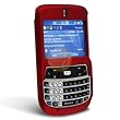 Clip-on Rubber Coated Case for HTC Excalibur S620 Dash, Red
