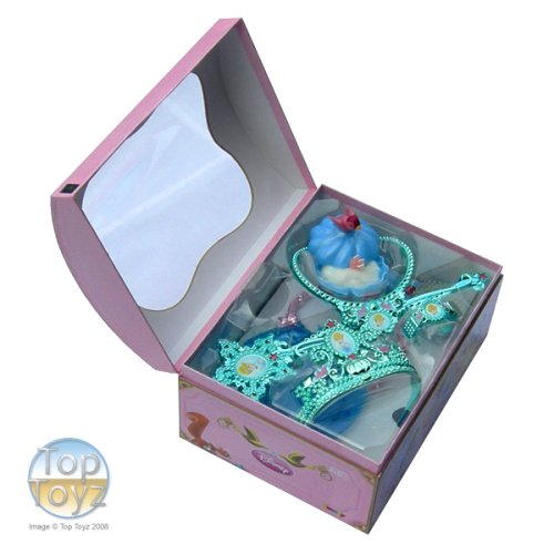Childrens Toyshop  Toys : Disney Princess: Assorted Jewellery Box with Necklace, Bracelet, Tiara, and more!