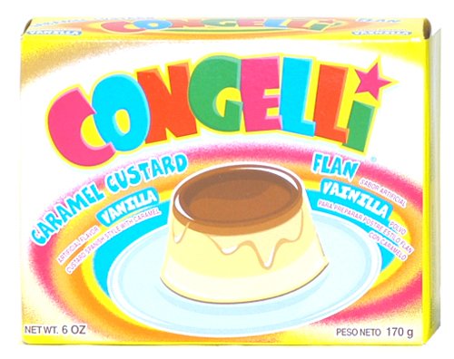 Congelli Authentic Mexican Custard Flan by Congelli