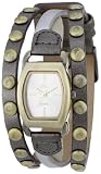 MC Damen-Armbanduhr Kunstlederband mit Nieten 50341