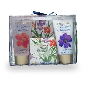 Sanderson A Painter's Garden Miniature Hand Care Gift Set