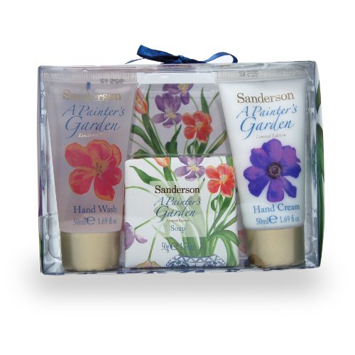 Sanderson A Painter's Garden Miniature Hand Care Gift Set