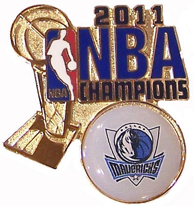 Dallas Mavericks 2011 NBA Champs Pin