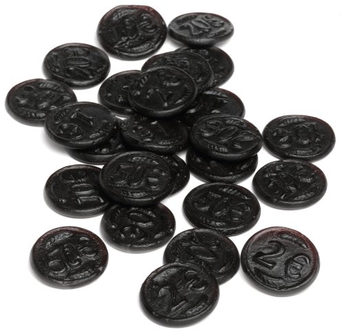 Kraepelien & Holm Money Coin Licorice, 2.2-Pound Bags (Pack of 3)