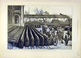 1879 の戦争の工場工廠の Woolwich Palliser の平射砲