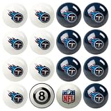 Tennessee Titans NFL Home vs. Away Billiard Balls Full Set (16 Ball Set) by Imperial International
