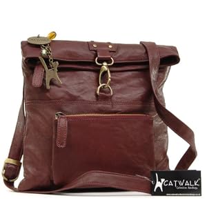 Catwalk Collection Leather Cross-Body Bag - Dispatch