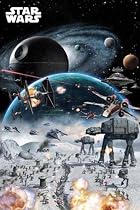 Empire 376077 Star Wars - Battle - Film Movie Poster Druck - 61 x 91.5 cm