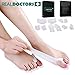 Bunion Relief 12 Piece Kit- Treat Foot Pain, Bunion, Pain in Big Toe Joint, Tailors Bunion. Including Toe Separators, Pads For Hallux Valgus,Ball Foot Pain, Bunion Corrector - 6 Pairs Bunion Pads.