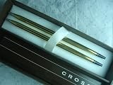 Cross Made in the USA Desk Set 10 Karat Gold Filled Replacement Pen and 0.5MM Pencil Set.