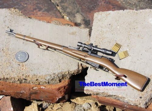 G_M1891_A MOSIN NAGANT 1:6 Action Figure M1891 SNIPER RIFLE Enemy at the Gates Gun Model For 1:6 Scale 12" Action Figure Accessories (Original from TheBestMoment @ Amazon)