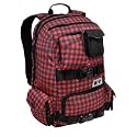 Burton Shaun White Rot-Schwarz Kariert 226127-620 Rucksack Schulrucksack 24 Liter