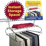 Deluxe Hanging Pants Rack - As Seen on TV - As Seen on TV
