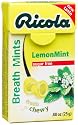 Ricola Herbal Sugar Free Lemonmint Breath Mints, 0.88-Ounce Boxes (Pack of 12)
