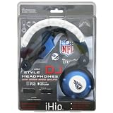 NFL Tennessee Titans Team Logo DJ Headphone