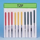 10pcs SET DIAMOND NEEDLE TAPER FILES