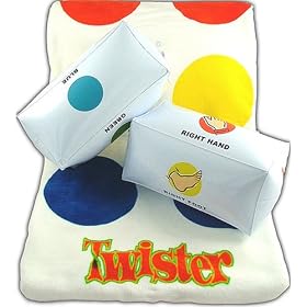 Twister Towel with Inflatable Dice!
