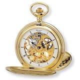 Bellagio bel tempo Imperiale Series 17 Jewel Hand Wind Skeleton Pocket Watch with Free Display... by Bellagio