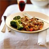 Beef Stew, Red Roasted Potatoes, and Broccoli