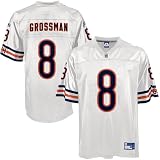 Rex Grossman Jersey: Reebok White Replica #8 Chicago Bears Jersey