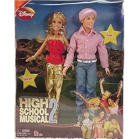 High School Musical 2: Sharpay and Ryan Dolls by High School Musical