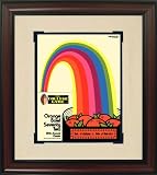 Alabama Crimson Tide vs Nebraska Cornhuskers Vintage Program Art (Framed) - 1972 Orange Bowl