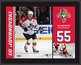 Ed Jovanovski Sublimated 10x13 Color Plaque | Details: Florida Panthers