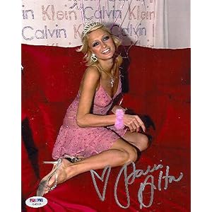 Buy Paris Hilton Calvin Klein Birthday Party Autographed 8x10 Photograph