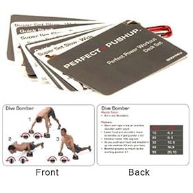 Perfect Pushup Power 10 Workout Cards