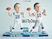 Peyton Manning & Eli Manning Super Bowl MVP Forever Collectibles Bobblehead New Only 360 Were Made Each Numbered 9 Inch