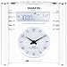 Sangean RCR-3 Uhrenradio (MW/UKW Tuner, LCD) wei�