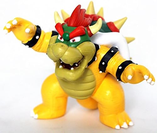 Super Mario Bros Bowser PVC Action Figure Animal Model Toy 9cm