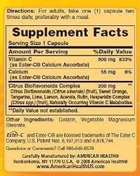 Ester-C 500 mg with Citrus Bioflavonoids - 240 - Capsule