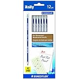 Staedtler Rally Graphite #2 Pencil, 12-Each (9122-2B12)