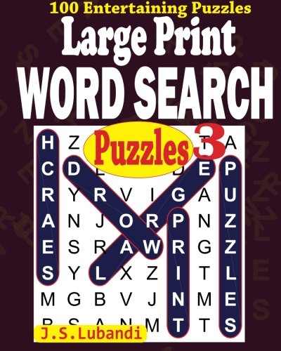 Large Print WORD SEARCH Puzzles 3 (Volume 3)