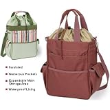 Insulated Waterproof Tote - Ideal for the Beach, Sporting Events, and Long Trips in Car ~ Samfe