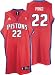 Tayshaun Prince Jersey: adidas Red Swingman #22 Detroit Pistons Jersey