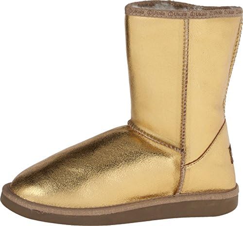 Ukala Sydney Women's Evie Low Gold Boot 10 M