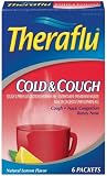 TheraFlu Cold & Cough, Natural Lemon Flavor 6 ea