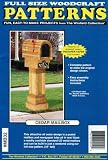 The woodwork of cedar mailbox Patterns Woodcraft Plans The Winfield Collection Fullsize