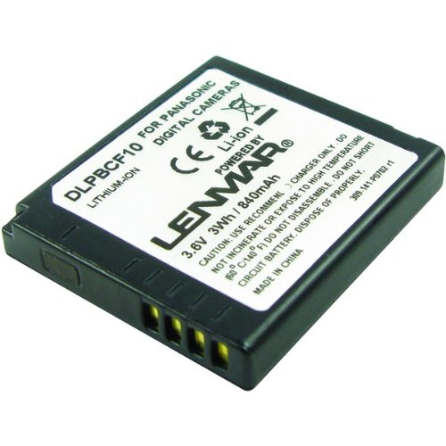 Lenmar DLPBCF10 Digital Camera Battery Equivalent to the Panasonic DMW-BCF10 and DMW-BCF10E Batteries
