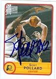 Scott Pollard Autographed/Hand Signed Basketball Card (Indiana Pacers) 2003 Topps Bazooka #145