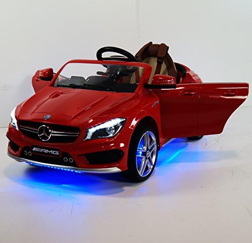 Ultimate Licensed 12v Mercedes Battery Operated Ride on Car for Kids with Remote Control, LED Lights, Music
