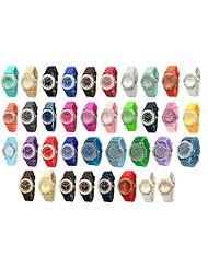 Wholesale Lot Of 10 Jelly Genevas Women Watch 7805