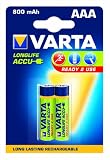Varta Power Accu NiMH Akku AAA Micro 800 mAh 2er Pack