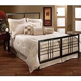 IMAGE OF Hillsdale Furniture 1334BFR Tiburon Bed, Magnesium Pewter