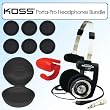 Koss PORTA-PRO Folding Headphones Bundle