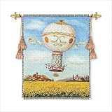IMAGE OF Flight Over Sunflowers Tapestry Style: Pineapple Bronze 44