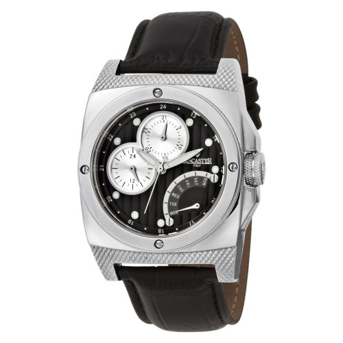 Lancaster Men's  OLA0344SS/NR Kamata Black Dial Watch Model